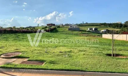 Terreno em condomínio fechado à venda na avenida isaura roque quércia, s/n°, loteamento residencial entre verdes (sousas), campinas por r$ 1.050.000