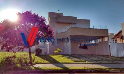 Casa em condomínio fechado com 3 quartos à venda na Rua Nadir Esquarize, s/n°, Residencial Real Parque Sumaré, Sumaré, 210 m2 por R$ 1.380.000