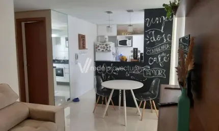 Apartamento com 2 quartos à venda na rua djalma inácio furtado, 72, parque das cachoeiras, campinas, 45 m2 por r$ 225.000