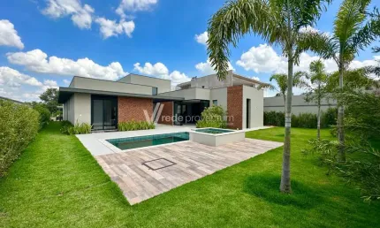 Casa em condomínio fechado com 5 quartos à venda na Avenida Mackenzie, KM5, Loteamento Residencial Pedra Alta (Sousas), Campinas, 445 m2 por R$ 4.490.000