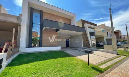 Casa em condomínio fechado com 3 quartos à venda na Avenida Doutor João Caio Silva, 920, Parque Brasil 500, Paulínia, 173 m2 por R$ 1.485.000