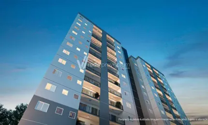 Apartamento com 2 quartos à venda na Rua Vereador Oscar Antônio Ghiraldelli, 711, Jardim Santa Clara do Lago II, Hortolândia, 51 m2 por R$ 290.900