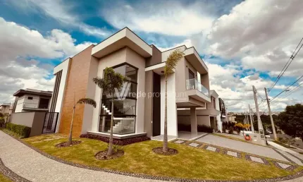 Casa em condomínio fechado com 4 quartos à venda na avenida manoel polycarpo de azevedo joffily junior, s/n°, swiss park, campinas, 310 m2 por r$ 3.200.000