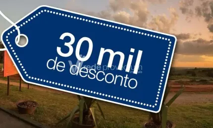 Terreno à venda na Avenida Milton Fortunato Guglielminet, 1000, Colinas do Castelo, Jaguariúna por R$ 320.000