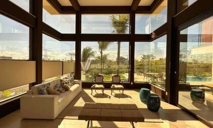 Casa em condomínio fechado com 4 quartos à venda na Rua das Palmas, 1, Alphaville Dom Pedro, Campinas, 445 m2 por R$ 5.800.000
