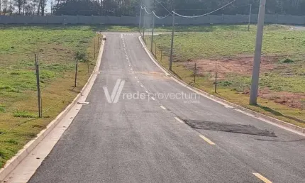 Terreno em condomínio fechado à venda na Avenida Milton Fortunato Guglielminet, 1000, Colinas do Castelo, Jaguariúna por R$ 250.000