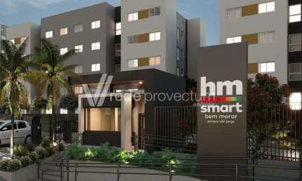 Apartamento com 2 quartos à venda na Rua Sete, 612, Residencial Moradas do Valle, Campinas, 43 m2 por R$ 221.000