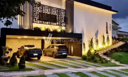 Casa em condomínio fechado com 4 quartos à venda na Rua Viles De France, 1, Ville Sainte Helene, Campinas, 400 m2 por R$ 4.950.000