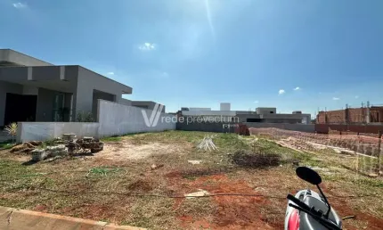 Terreno em condomínio fechado à venda na rua sebastião cardoso, 548, parque brasil 500, paulínia por r$ 405.000