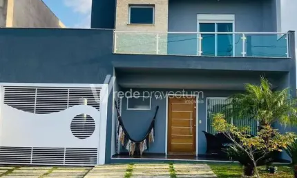 Casa em condomínio fechado com 4 quartos à venda na Rua Nadir Esquarize, s/n°, Residencial Real Parque Sumaré, Sumaré, 205 m2 por R$ 1.200.000