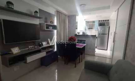 Apartamento com 2 quartos à venda na rua luciana von zuben corvini, 64, jardim antonio von zuben, campinas, 43 m2 por r$ 290.000
