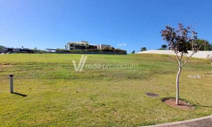 Terreno em condomínio fechado à venda na Avenida Mackenzie, KM5, Loteamento Residencial Pedra Alta (Sousas), Campinas por R$ 950.000