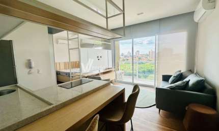 Apartamento com 1 quarto para alugar na Rua Alecrins, 370, Cambuí, Campinas, 39 m2 por R$ 4.200