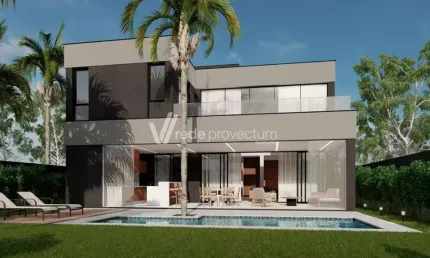 Casa em condomínio fechado com 4 quartos à venda na Rua das Palmas, 1, Alphaville Dom Pedro, Campinas, 360 m2 por R$ 4.290.000