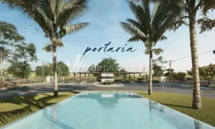 Terreno em condomínio fechado à venda na Avenida Prefeito José Lozano Araújo, s/n°, Parque Brasil 500, Paulínia por R$ 287.000