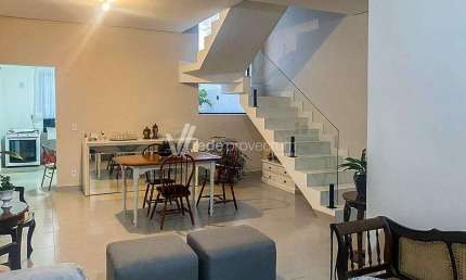 Casa em condomínio fechado com 3 quartos à venda na Avenida Luiz Greco, 600, Vila Monte Alegre, Paulínia, 140 m2 por R$ 1.159.000