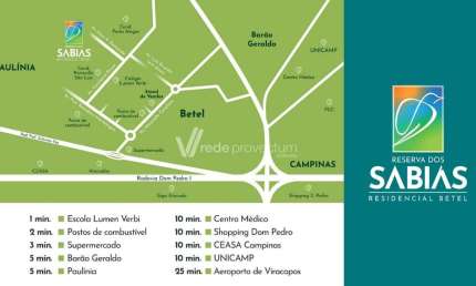 Terreno comercial à venda na Avenida Jesus Aparecido Delmonte, 200, Betel, Paulínia por R$ 325.000