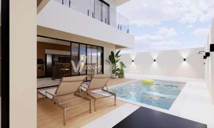 Casa em condomínio fechado com 3 quartos à venda na Avenida Guido Tozzi - Rod. Campinas-Mogi Mirim, Km127-5, s/nº, Tanquinho Velho, Jaguariúna, 220 m2 por R$ 1.800.000