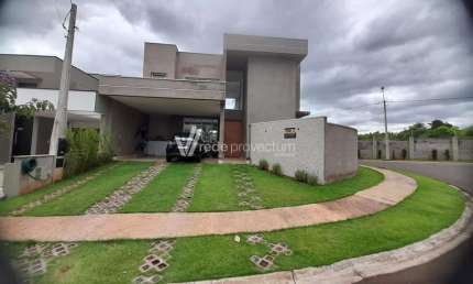 Casa em condomínio fechado com 3 quartos à venda na Avenida Luiz Greco, 600, Vila Monte Alegre, Paulínia, 195 m2 por R$ 1.250.000