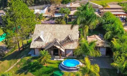 Chácara / sítio com 4 quartos à venda na Avenida Sepetiba, 350, Morro Grande da Boa Vista, Bragança Paulista, 330 m2 por R$ 2.400.000