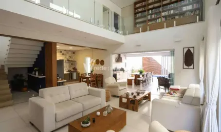 Casa em condomínio fechado com 3 quartos à venda na rua roberto abdalla, s/n°, vila dos plátanos, campinas, 291 m2 por r$ 2.650.000