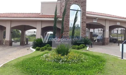 Terreno em condomínio fechado à venda na Estrada Municipal do Roncáglia, 1090, Residencial Mont' Alcino, Valinhos por R$ 450.000