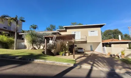 Casa em condomínio fechado com 5 quartos à venda na rua luiz de paula, 240, parque jatibaia (sousas), campinas, 332 m2 por r$ 1.800.000