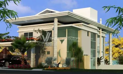 Casa em condomínio fechado com 4 quartos à venda na rua izolino clemente duarte, 300, jardim america, paulínia, 329 m2 por r$ 1.295.000