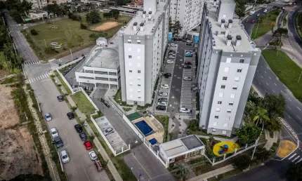 Vendo apto 2 dormitórios com garagem finamente mobiliado no vivaz