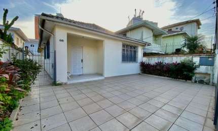 Casa comercial com 2 salas para alugar na Avenida General San Martin, 98, Ponta da Praia, Santos