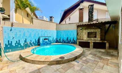 Casa com 4 quartos à venda na Avenida Rei Alberto I, Ponta da Praia, Santos