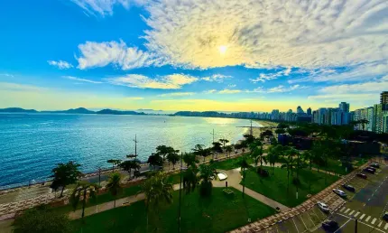 Apartamento com 1 quarto para alugar na Rua Imperatriz Leopoldina, 07, Ponta da Praia, Santos
