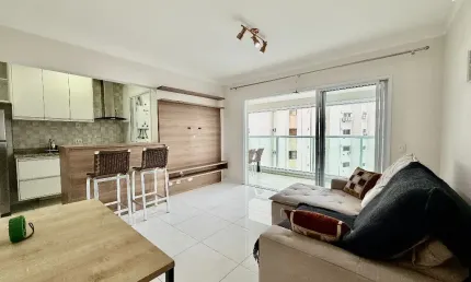 Apartamento com 1 quarto para alugar na Rua Doutor Egydio Martins, 170, Ponta da Praia, Santos