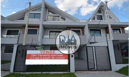 Sobrado com 4 dormitórios à venda, 223 m² por R$ 1.250.000,00 - Boa Vista - Curitiba/PR