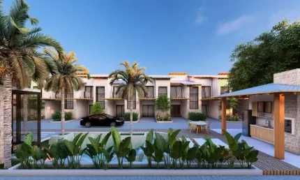 Investimento na planta duplex com 2 suites 87mts - orla de porto seguro ba