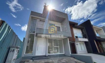 Casa em condomínio fechado com 4 quartos à venda na Rua Tancredo Neves, 990, Jansen, Gravataí por R$ 795.000
