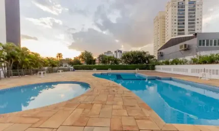 Aluga-se apartamento 138m2 - chácara santo antônio - perto do consulado americano
