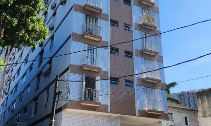 Lindo apartamento embaré,  elevador, garagem demarcada
