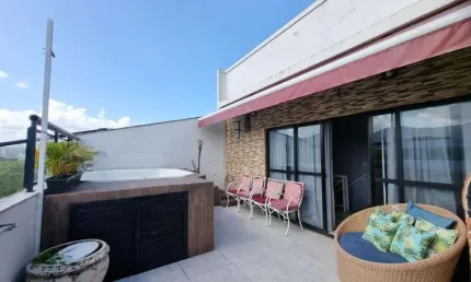 Cobertura à venda em rio de janeiro, recreio dos bandeirantes, com 4 quartos, com 327 m²