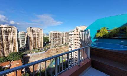 Cobertura à venda em Rio de Janeiro, Barra da Tijuca, com 2 quartos, com 148 m²