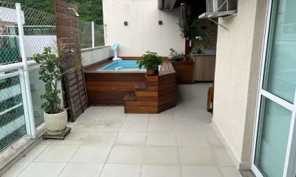 Cobertura à venda em Rio de Janeiro, Freguesia de Jacarepaguá, com 3 quartos, com 181 m²