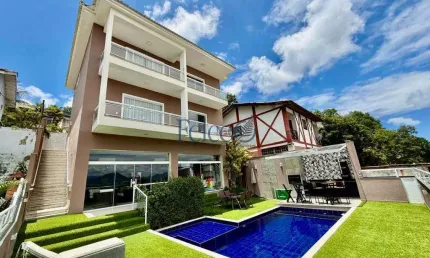 Casa à venda em Rio de Janeiro, Anil, com 4 suítes, com 332 m², Condomínio Villarejo