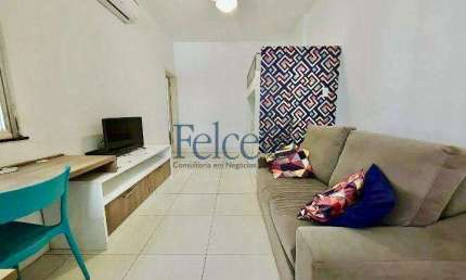 Apartamento à venda em Rio de Janeiro, Flamengo, com 1 quarto, com 48 m², Condomínio Cristina