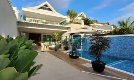 Casa com 5 Quartos à venda CONDOMÍNIO BLUE HOUSES  380 m² - Barra da Tijuca