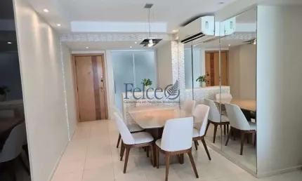 Vista privilegiada - 3 quartos - condomínio de luxo bora bora - barra da tijuca