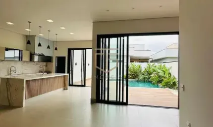 Casa à venda em paulínia, parque brasil 500, com 4 suítes, com 245 m², residencial club portinari