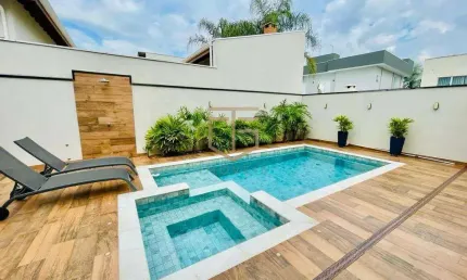 Casa à venda em Hortolândia, Jardim Green Park Residence, com 3 suítes, com 234 m²