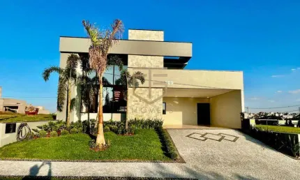 Casa à venda em Paulínia, Parque Brasil 500, com 3 suítes, com 208 m², Santorini Residencial Club