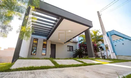 Casa à venda em indaiatuba, jardins do império, com 3 suítes, com 105 m², condomínio vila paraty
