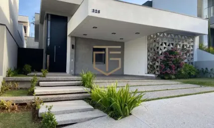 Casa à venda em campinas, swiss park, com 3 suítes, com 210 m², condominio luzern